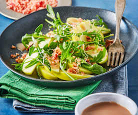 Ensalada de manzana y tocino