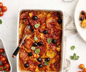 Filet de dinde cuit vapeur farci à la ricotta, aux épinards et aux