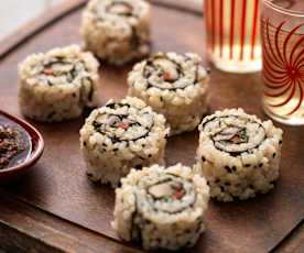 Portobello Mushroom Rolls