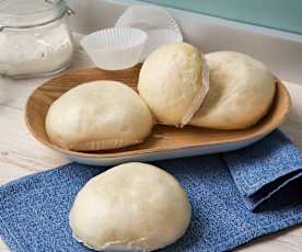 Panes al vapor (Bao buns)