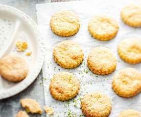 Baby-friendly Cheesy Broccoli Biscuits