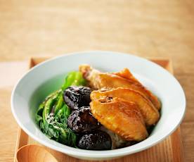 香菇鸡翅饭