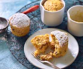 Petits carrot cakes