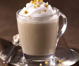 Καπουτσίνο μανιταριών με φουντούκια