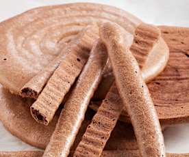 Merengue de chocolate