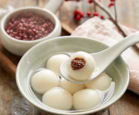 红豆沙汤圆