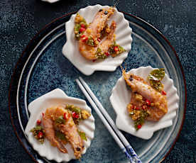 Golden Sand Prawns (Salted Egg Prawns)