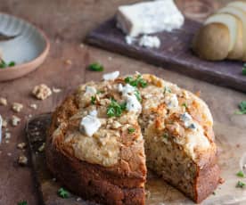 Pan de queso brie y pera