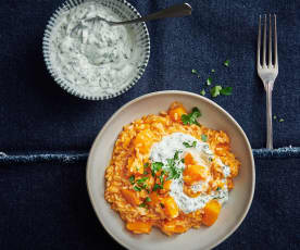 Pentolata di riso e zucca (2 porzioni)