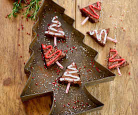 Brownies de Natal