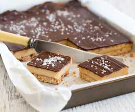 Gezouten karameltaart