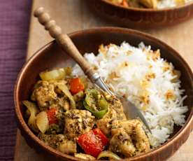 Chicken and Mushroom Balti