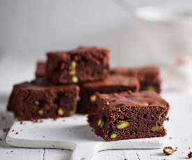 Brownies cioccolato e pistacchi