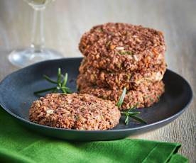 Black Bean Walnut Patties