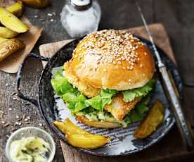 Burger de poisson