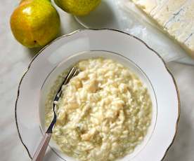 Pear and Gorgonzola Risotto