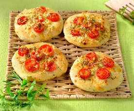 Pizzette alle erbe aromatiche