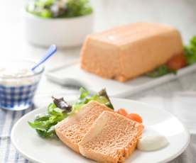 Pudin de bonito y piquillos