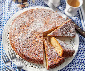 Mallorquinischer Mandelkuchen