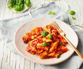 Pasta con ragù di verdure