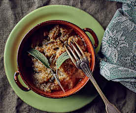 Gnocchi di patate crude e pane