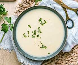 Romige aspergesoep