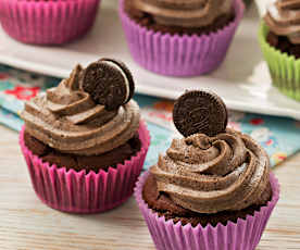 Cupcakes de galletas Oreo®