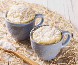 Vegan mug cake al cocco