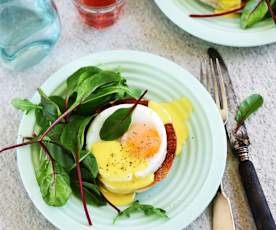 Œufs Bénédicte light