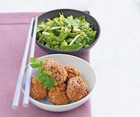 Boulettes de bœuf au gingembre