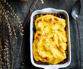 Empadão de vitela com azeitonas