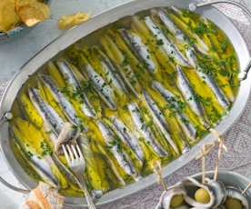 Boquerones en vinagre