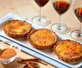 Tortine alla creme brulèe