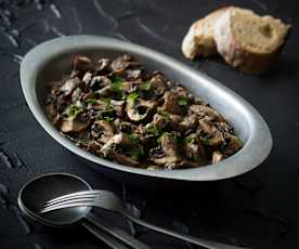 Garlic mushrooms