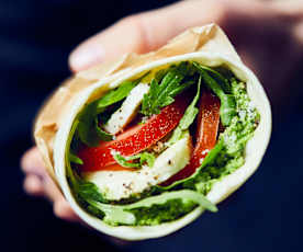 Wrapy caprese