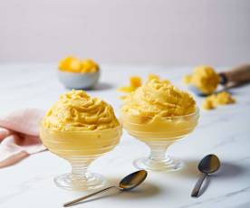 Naturally Sweet Mango Sorbet