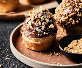 Cruffin au Chocolat et Praliné