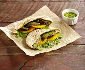 Chimichurri Steak Pita Sandwich