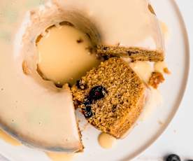 Queque de arándanos