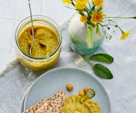 Grüne Bohnen-Hummus