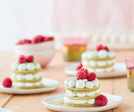 Tiramisù al tè verde e cardamomo