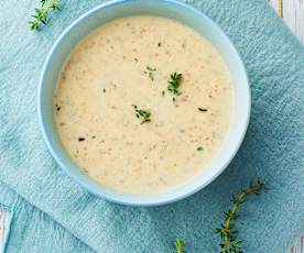 Burro bianco allo champagne