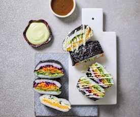 Sushi-Sandwiches (Onigirazu)
