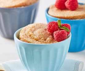 Mug cake de vainilla Keto