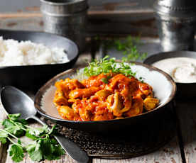 Maślany kurczak z curry (Butter chicken)