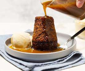 Sticky toffee puddings