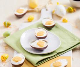 Czekoladowe jajka wielkanocne