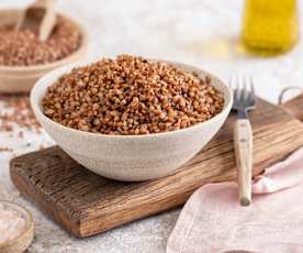 Gotowanie kaszy gryczanej (w stacji Thermomix Friend®)