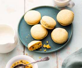 Macarons aux fruits de la Passion