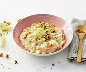 Risotto pere, Gorgonzola e noci